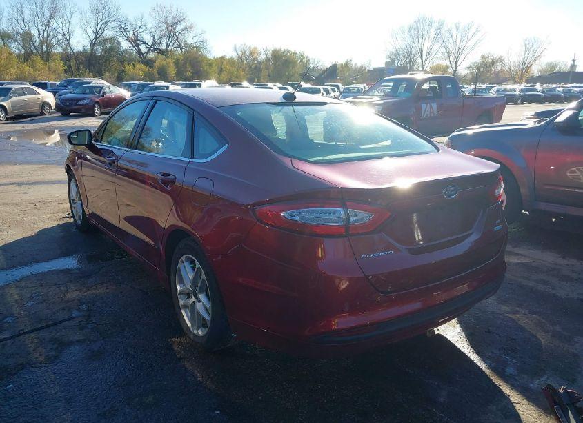 Photo 3 of 2016 Ford Fusion SE (VIN 3FA6P0HD5GR339057)