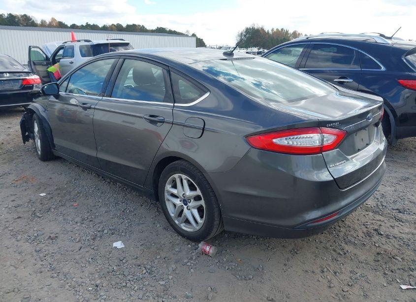 Photo 3 of 2016 Ford Fusion SE (VIN 3FA6P0HD5GR363231)