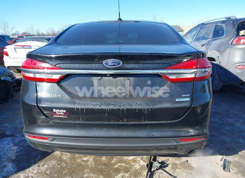 Photo 16 of 2017 Ford Fusion SE (VIN 3FA6P0HD5HR104532)