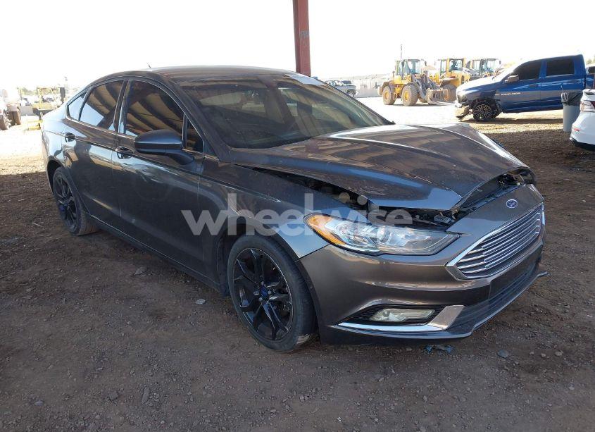 2017 Ford Fusion SE (VIN 3FA6P0HD5HR252924) main photo