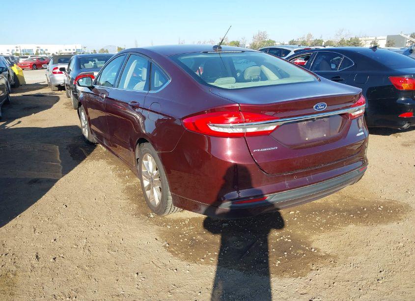 Photo 3 of 2017 Ford Fusion SE (VIN 3FA6P0HD5HR293831)