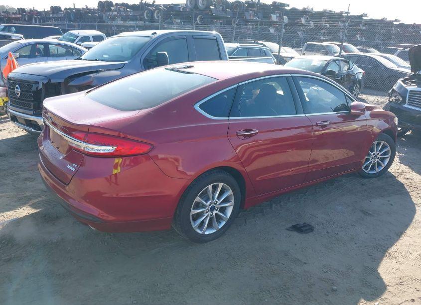 Photo 4 of 2017 Ford Fusion SE (VIN 3FA6P0HD5HR339237)