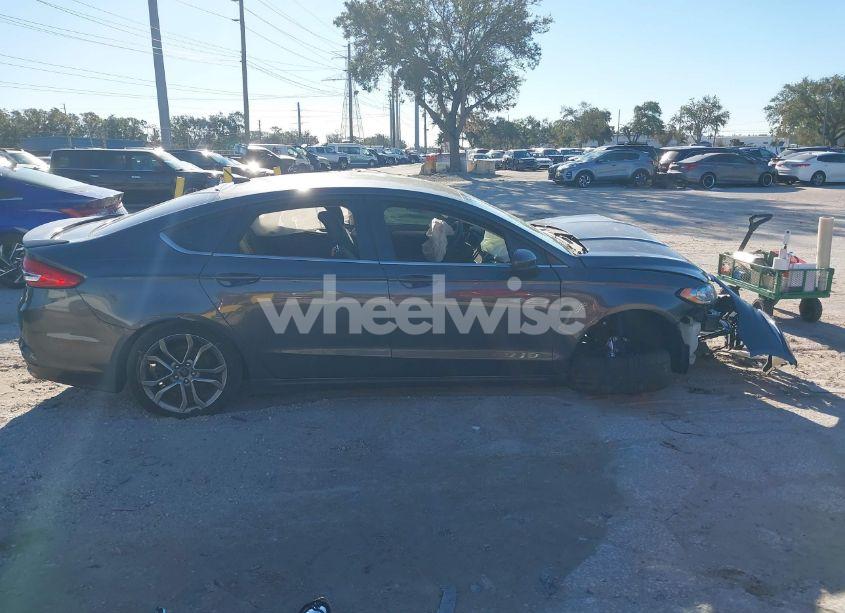 Photo 14 of 2017 Ford Fusion SE (VIN 3FA6P0HD5HR411117)