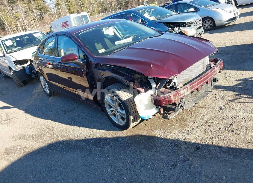 2018 Ford Fusion SE (VIN 3FA6P0HD5JR228080) main photo