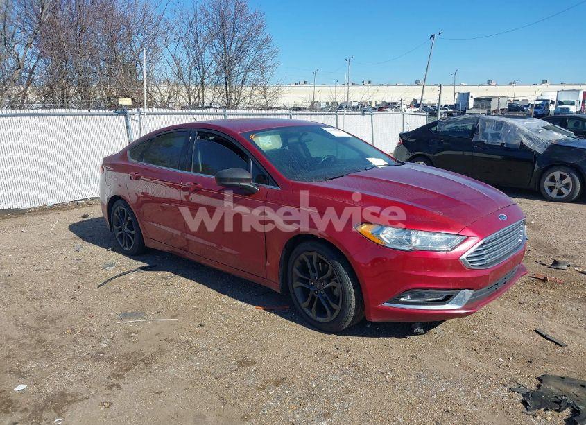 2018 Ford Fusion SE (VIN 3FA6P0HD5JR229312) main photo