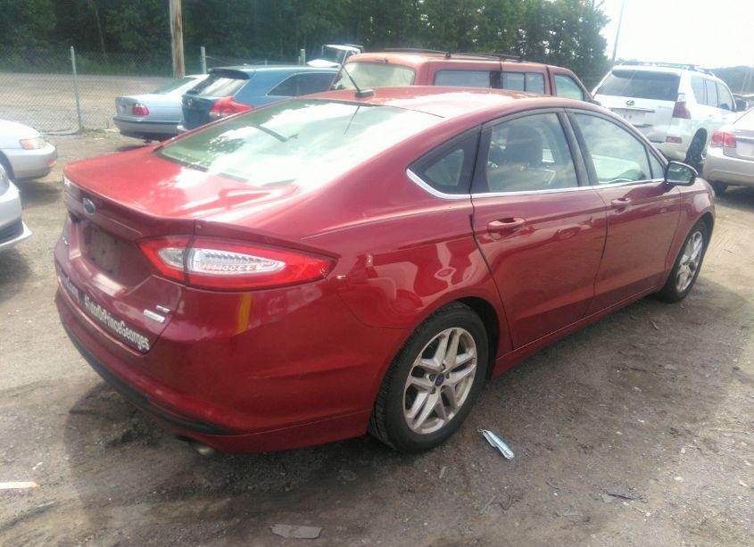 Photo 4 of 2014 Ford Fusion SE (VIN 3FA6P0HD6ER162256)