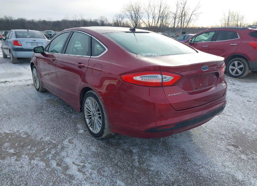 Photo 3 of 2014 Ford Fusion SE (VIN 3FA6P0HD6ER362764)