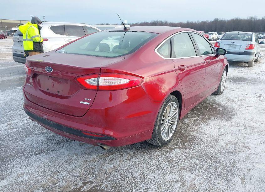 Photo 4 of 2014 Ford Fusion SE (VIN 3FA6P0HD6ER362764)