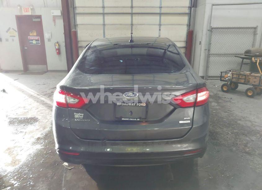 Photo 16 of 2016 Ford Fusion SE (VIN 3FA6P0HD6GR105719)