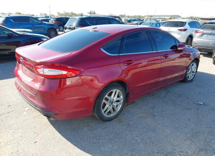 Photo 4 of 2016 Ford Fusion SE (VIN 3FA6P0HD6GR156394)