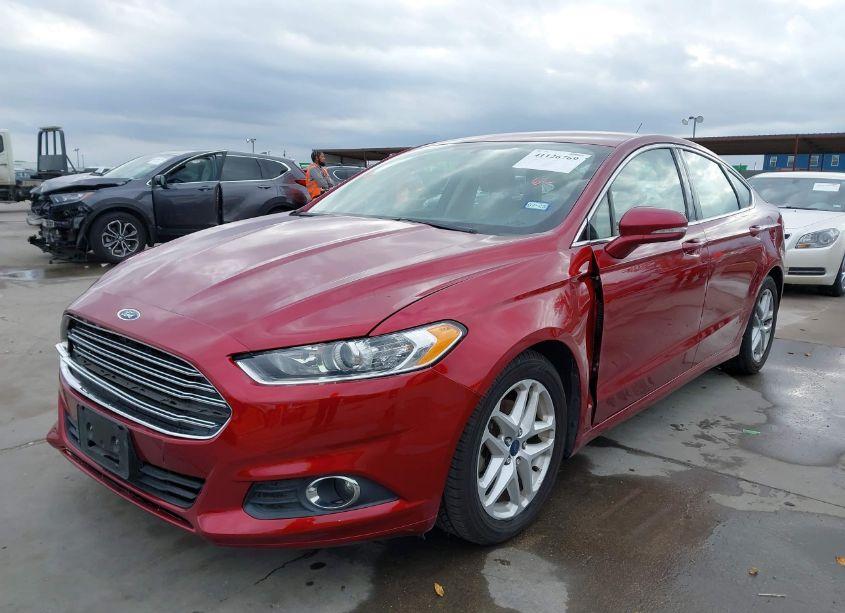Photo 2 of 2016 Ford Fusion SE (VIN 3FA6P0HD6GR245897)