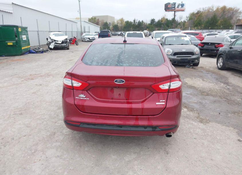Photo 16 of 2016 Ford Fusion SE (VIN 3FA6P0HD6GR300509)