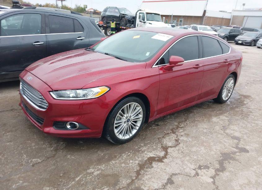 Photo 2 of 2016 Ford Fusion SE (VIN 3FA6P0HD6GR300509)