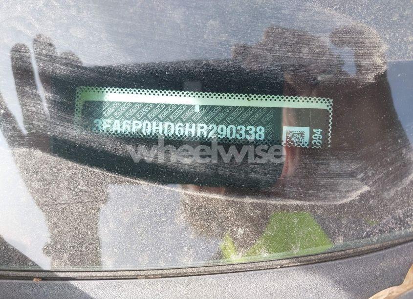 Photo 9 of 2017 Ford Fusion SE (VIN 3FA6P0HD6HR290338)