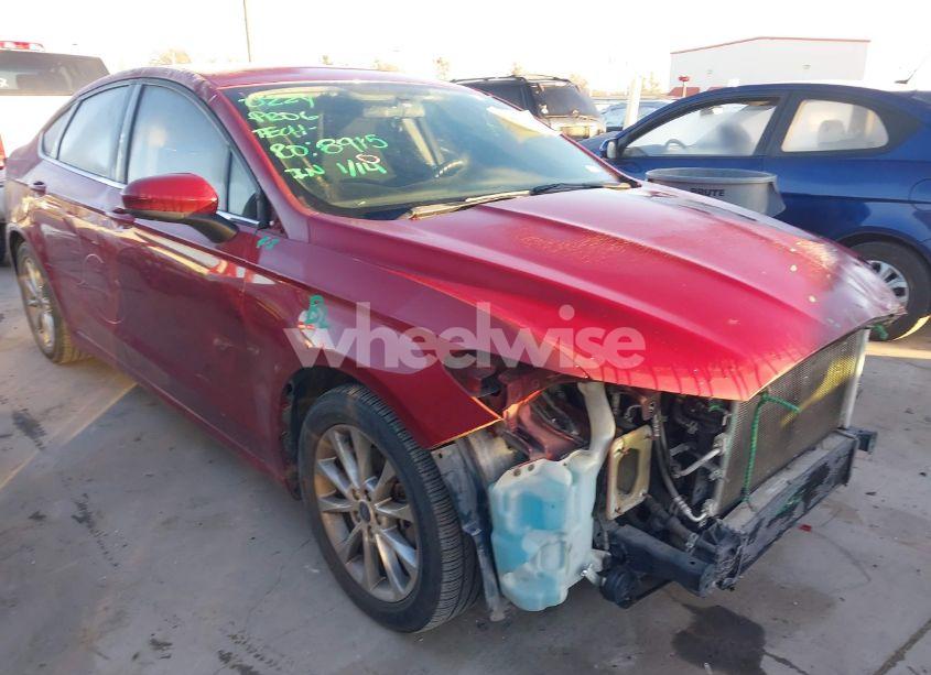 2017 Ford Fusion SE (VIN 3FA6P0HD6HR292560) main photo