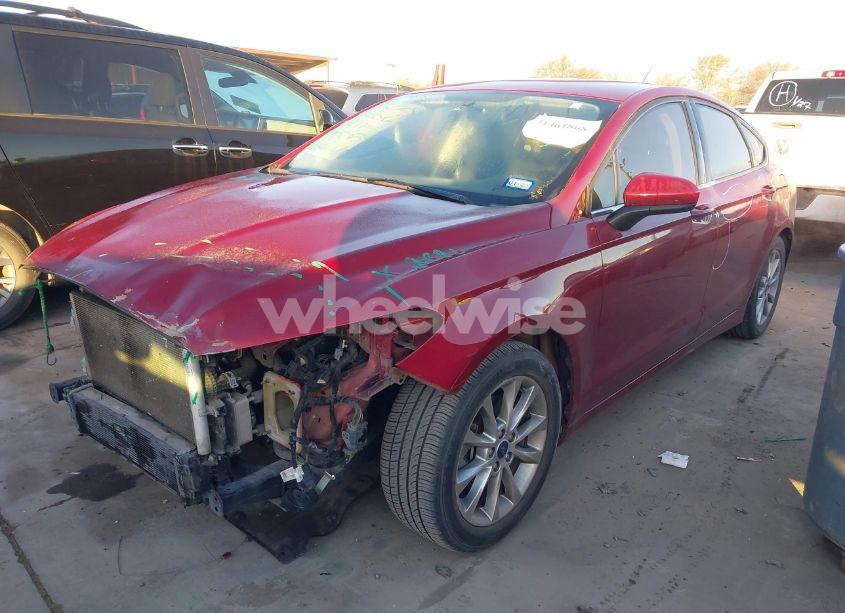 Photo 2 of 2017 Ford Fusion SE (VIN 3FA6P0HD6HR292560)