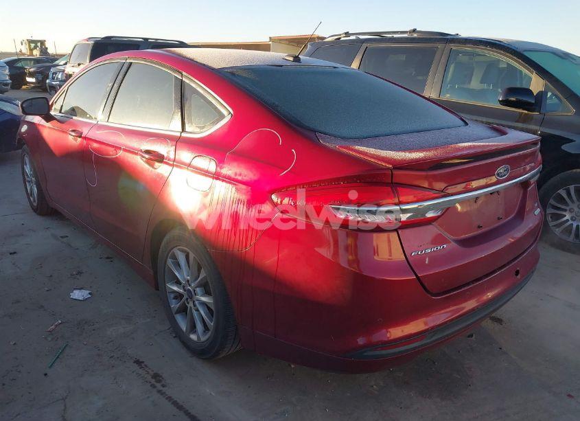 Photo 3 of 2017 Ford Fusion SE (VIN 3FA6P0HD6HR292560)