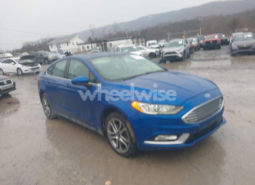 2017 Ford Fusion SE (VIN 3FA6P0HD6HR300754) main photo