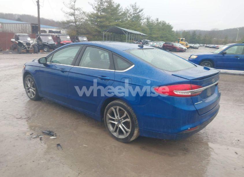 Photo 3 of 2017 Ford Fusion SE (VIN 3FA6P0HD6HR300754)