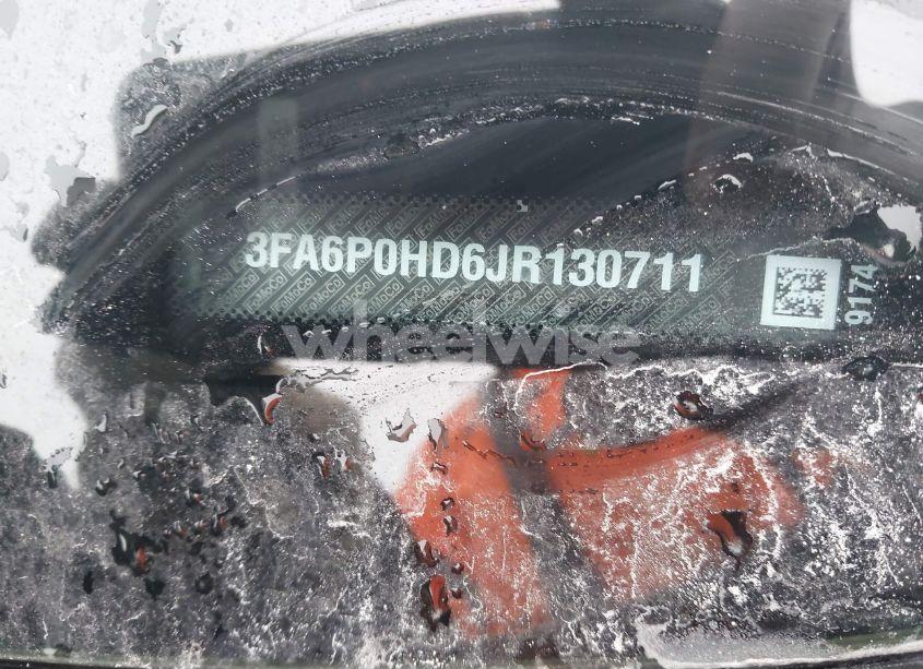 Photo 9 of 2018 Ford Fusion SE (VIN 3FA6P0HD6JR130711)