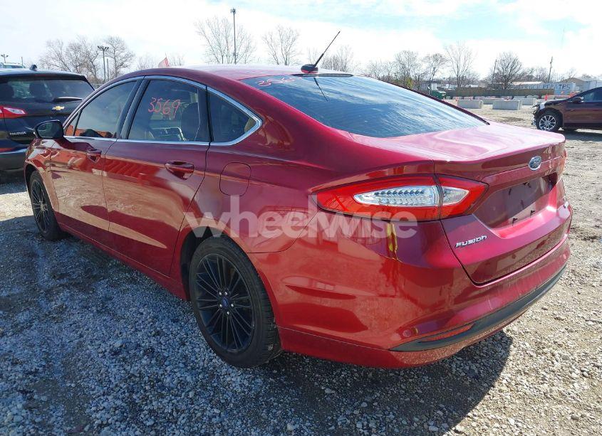 Photo 3 of 2016 Ford Fusion SE (VIN 3FA6P0HD7GR112467)