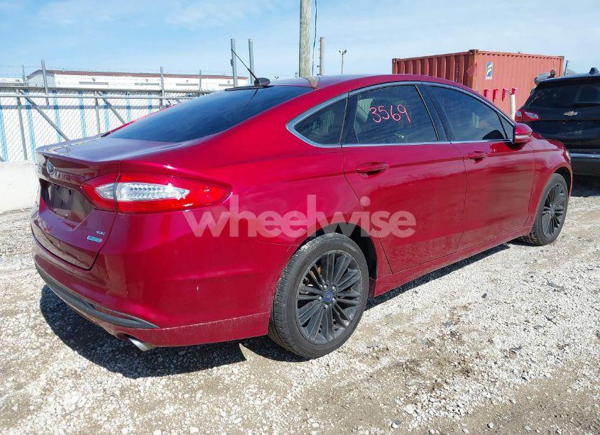 Photo 4 of 2016 Ford Fusion SE (VIN 3FA6P0HD7GR112467)