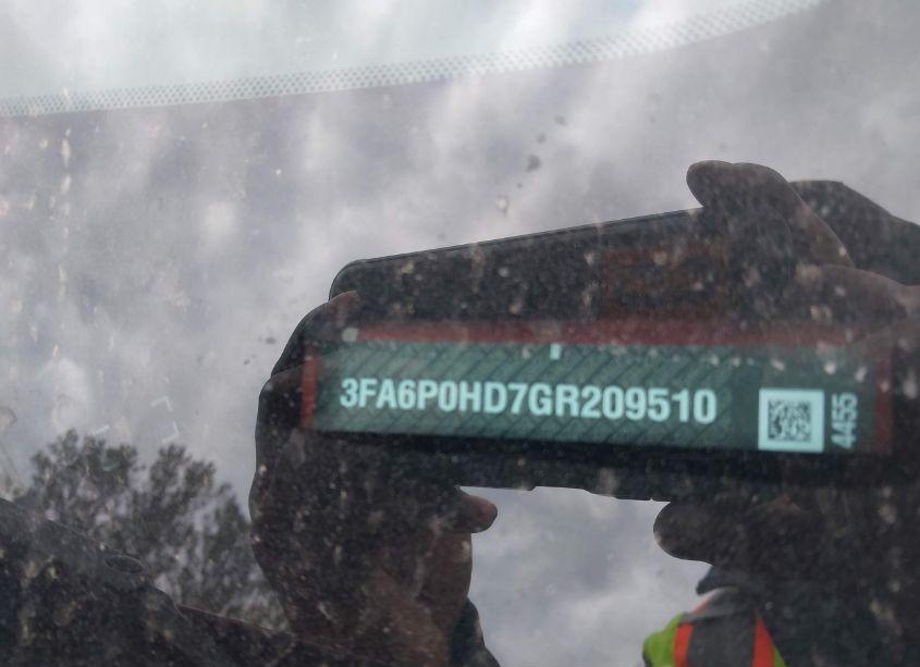 Photo 9 of 2016 Ford Fusion SE (VIN 3FA6P0HD7GR209510)