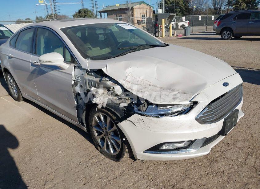 2017 Ford Fusion SE (VIN 3FA6P0HD7HR114480) main photo