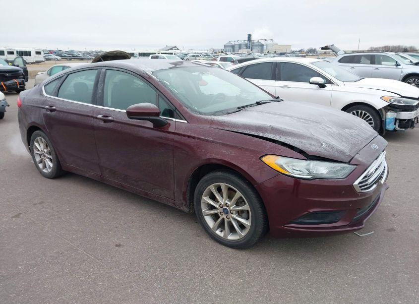 2017 Ford Fusion SE (VIN 3FA6P0HD7HR156468) main photo