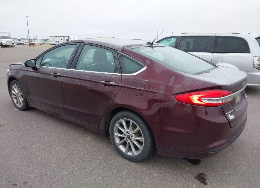 Photo 3 of 2017 Ford Fusion SE (VIN 3FA6P0HD7HR156468)