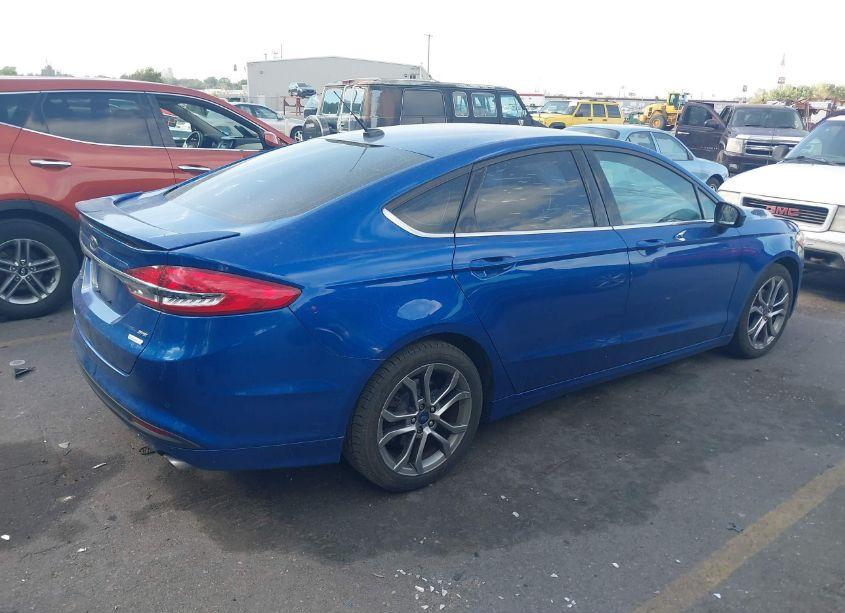 Photo 4 of 2017 Ford Fusion SE (VIN 3FA6P0HD7HR167552)