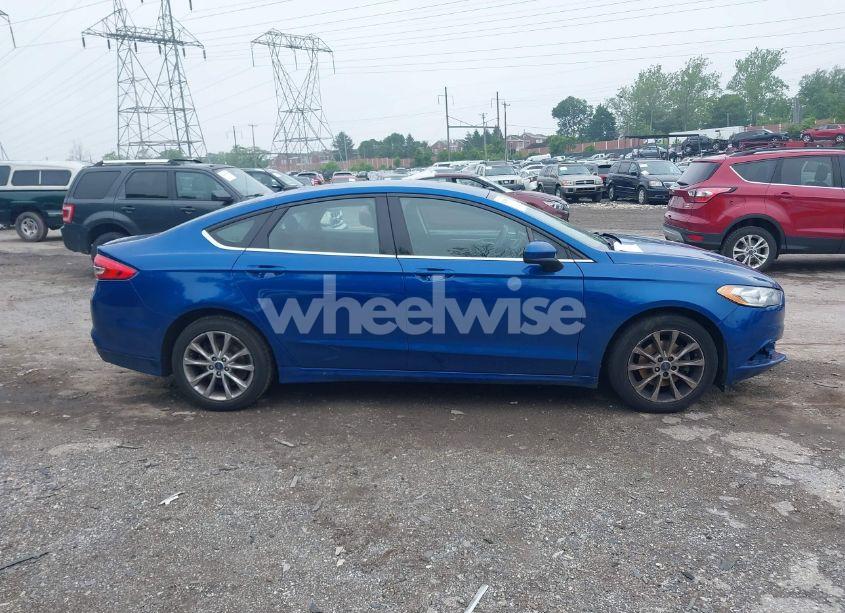 Photo 14 of 2017 Ford Fusion SE (VIN 3FA6P0HD7HR169656)