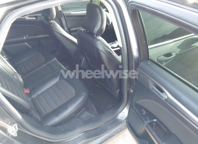 Photo 8 of 2017 Ford Fusion SE (VIN 3FA6P0HD7HR239754)