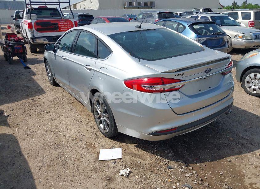 Photo 3 of 2017 Ford Fusion SE (VIN 3FA6P0HD7HR244436)