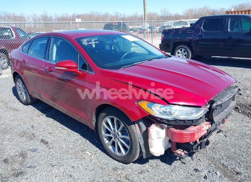 2017 Ford Fusion SE (VIN 3FA6P0HD7HR290431) main photo