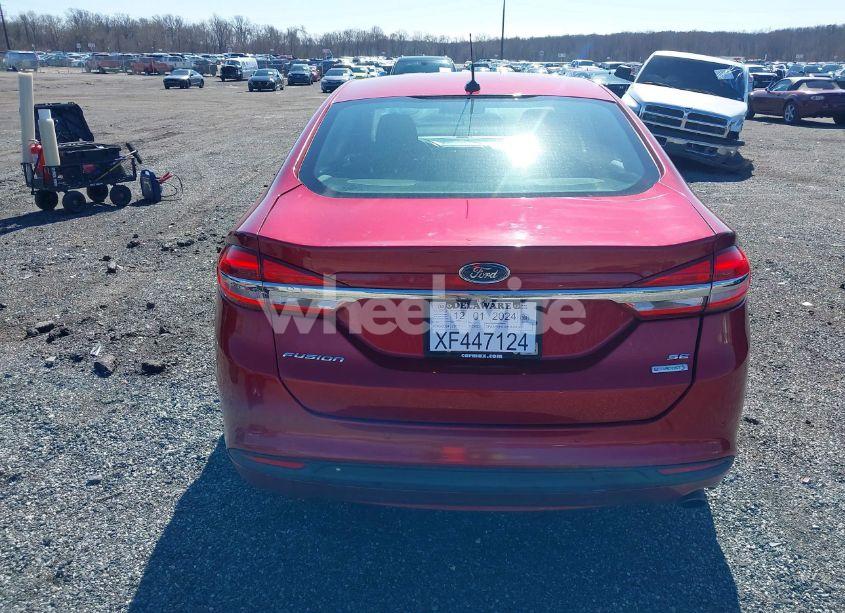 Photo 17 of 2017 Ford Fusion SE (VIN 3FA6P0HD7HR290431)