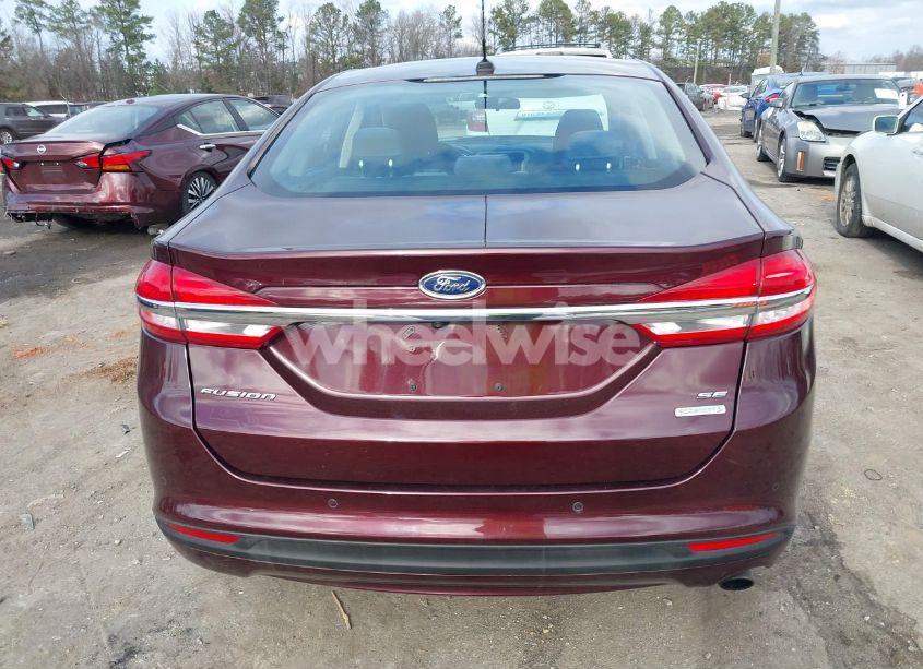 Photo 16 of 2017 Ford Fusion SE (VIN 3FA6P0HD7HR362390)