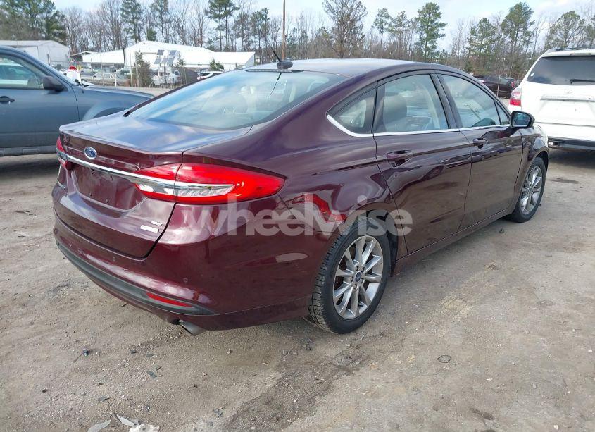 Photo 4 of 2017 Ford Fusion SE (VIN 3FA6P0HD7HR362390)