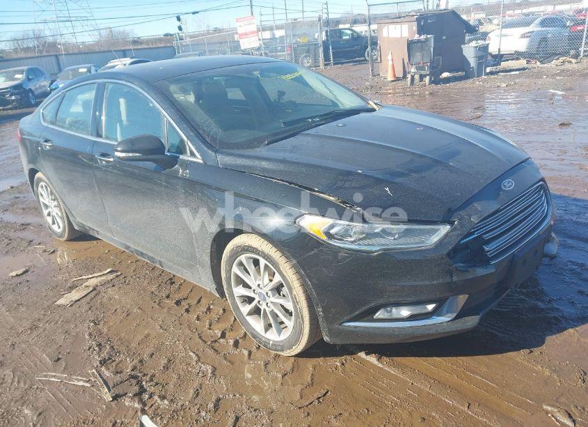 2017 Ford Fusion SE (VIN 3FA6P0HD7HR370800) main photo