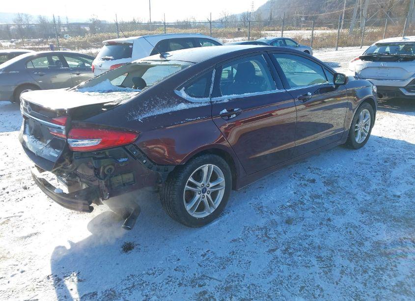 Photo 4 of 2018 Ford Fusion SE (VIN 3FA6P0HD7JR245320)