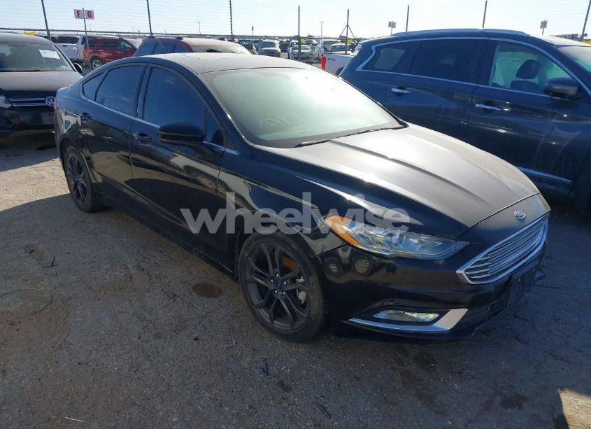 2018 Ford Fusion SE (VIN 3FA6P0HD7JR267253) main photo
