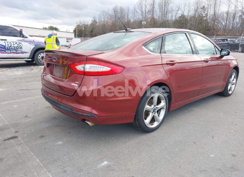 Photo 4 of 2014 Ford Fusion SE (VIN 3FA6P0HD8ER216821)
