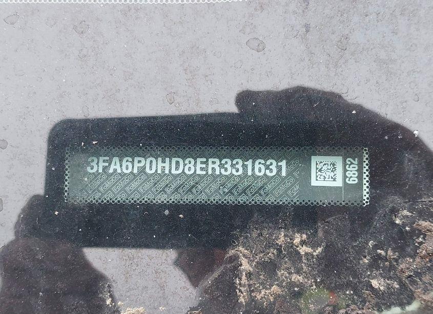 Photo 9 of 2014 Ford Fusion SE (VIN 3FA6P0HD8ER331631)