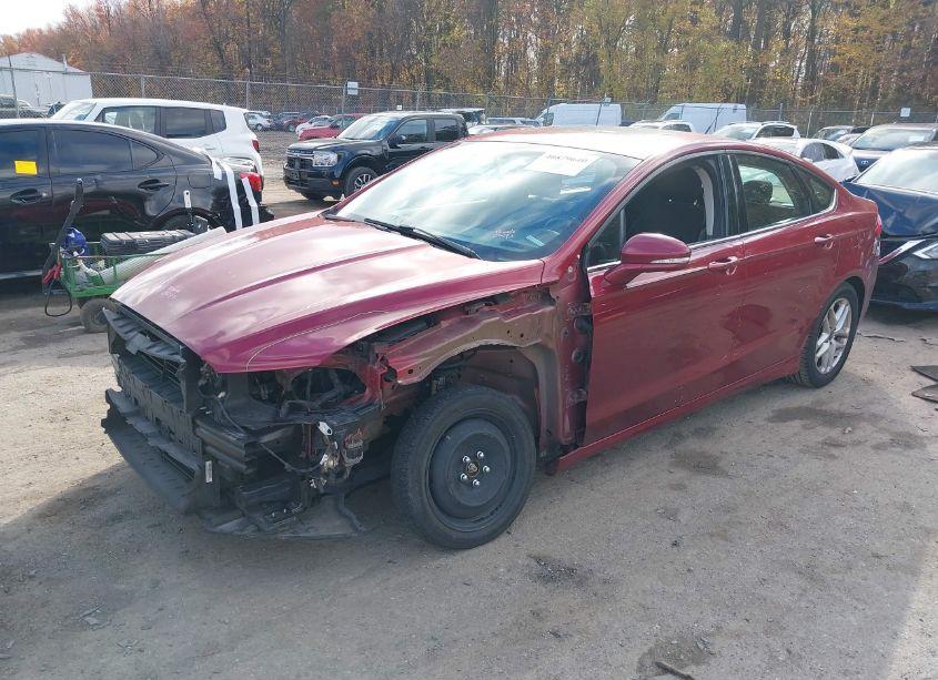 Photo 2 of 2014 Ford Fusion SE (VIN 3FA6P0HD8ER350809)