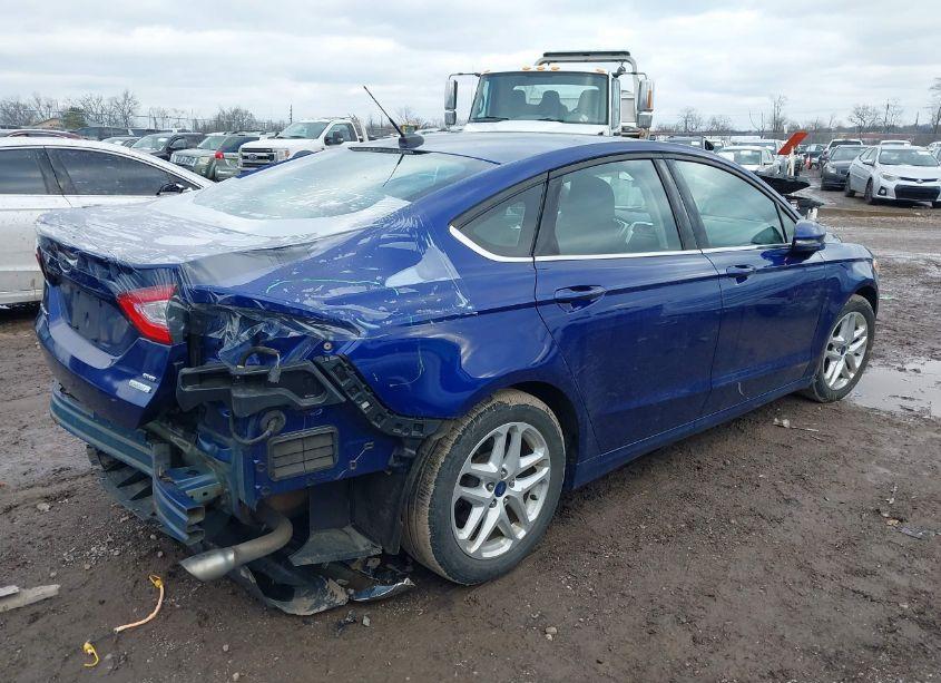 Photo 4 of 2016 Ford Fusion SE (VIN 3FA6P0HD8GR121940)