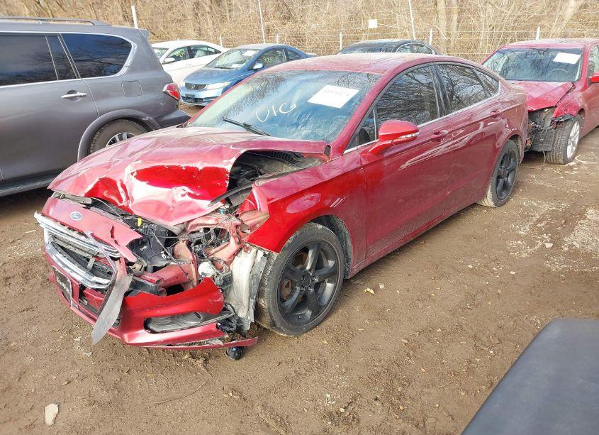 Photo 2 of 2016 Ford Fusion SE (VIN 3FA6P0HD8GR360761)