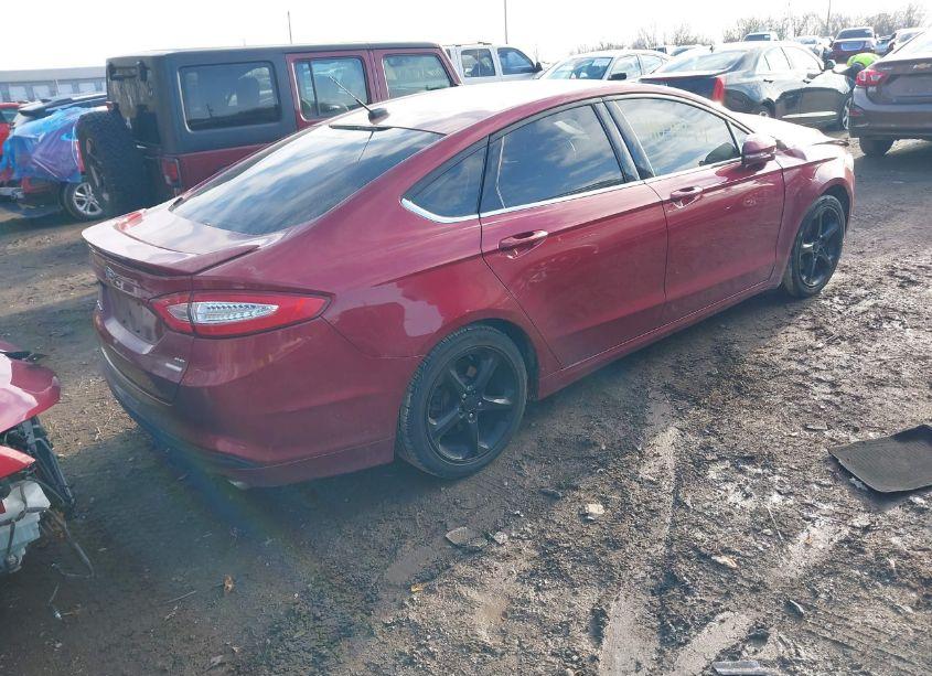 Photo 4 of 2016 Ford Fusion SE (VIN 3FA6P0HD8GR360761)