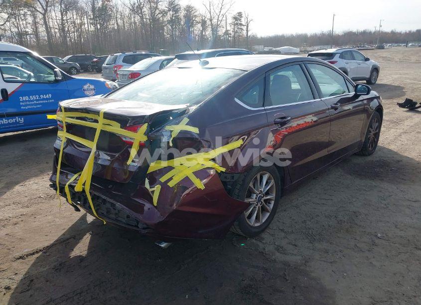 Photo 4 of 2017 Ford Fusion SE (VIN 3FA6P0HD8HR137038)