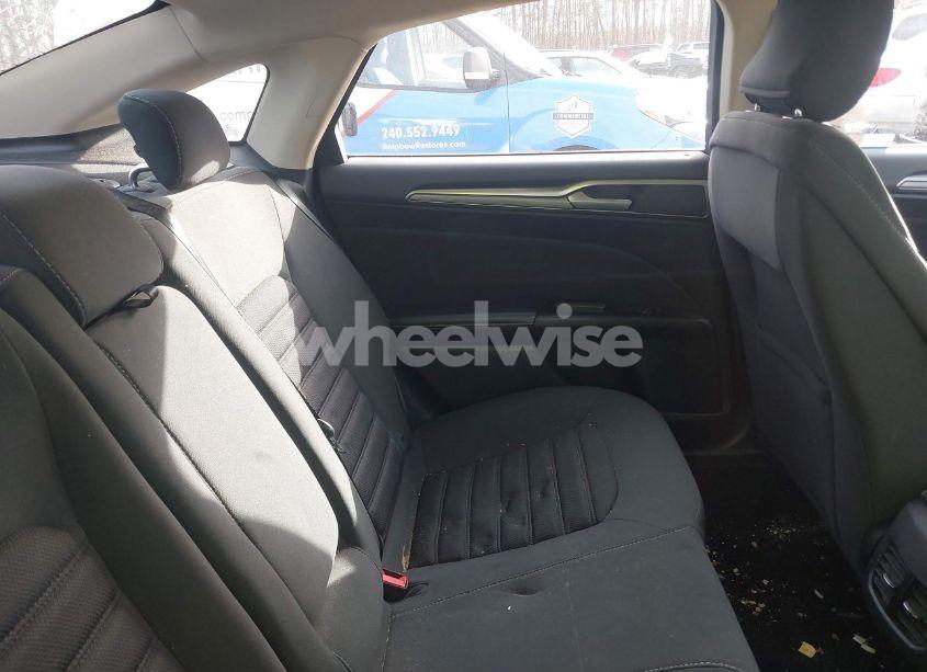 Photo 8 of 2017 Ford Fusion SE (VIN 3FA6P0HD8HR137038)