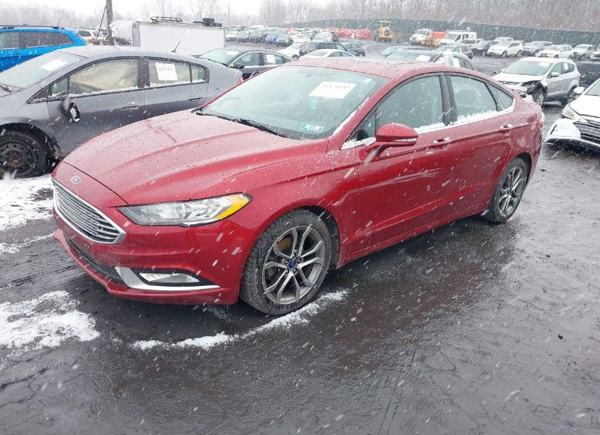 Photo 2 of 2017 Ford Fusion SE (VIN 3FA6P0HD8HR137198)